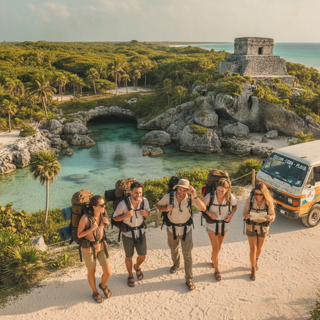 Van Life community in Tulum