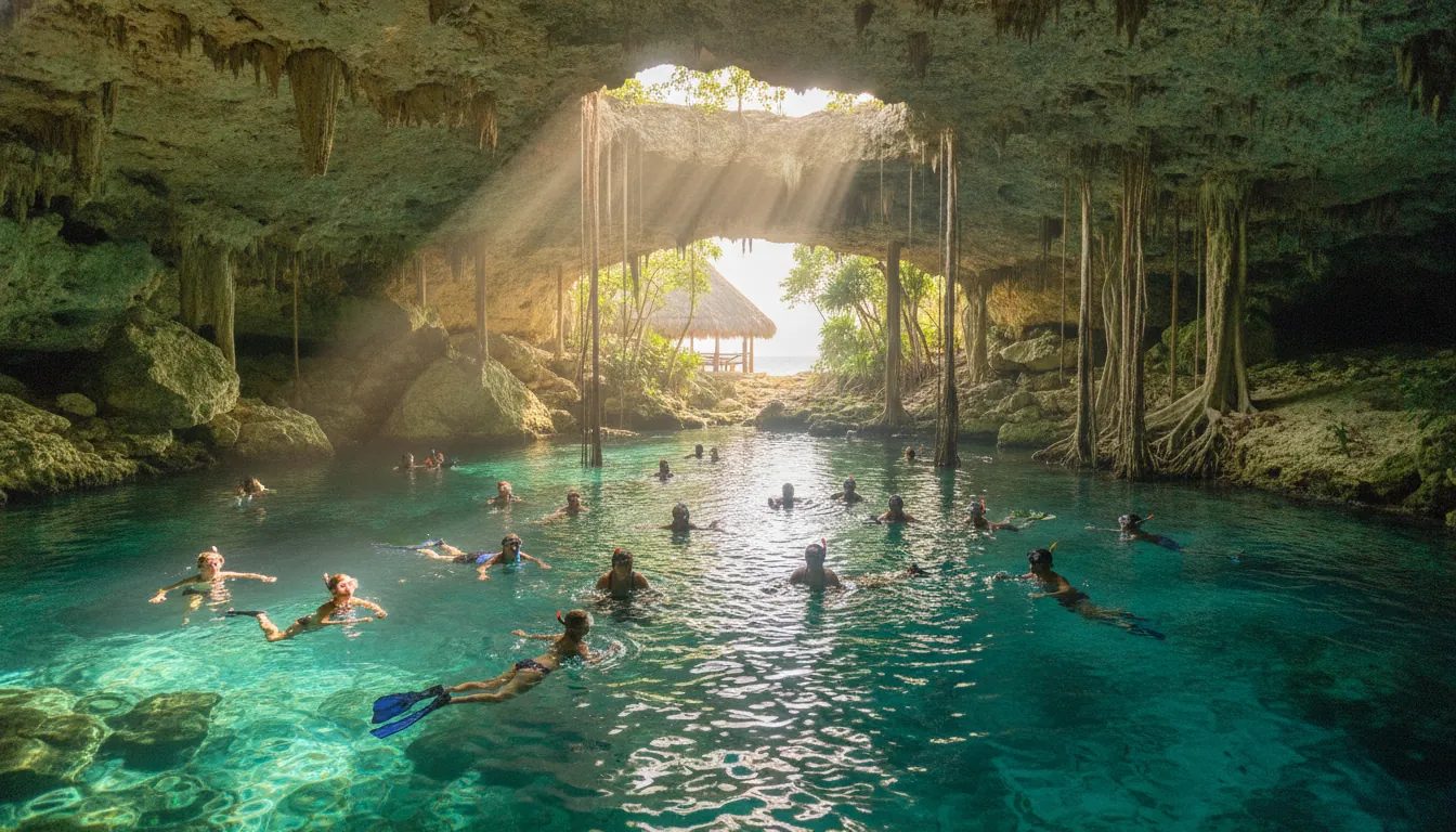 Cenote Swims community in Tulum